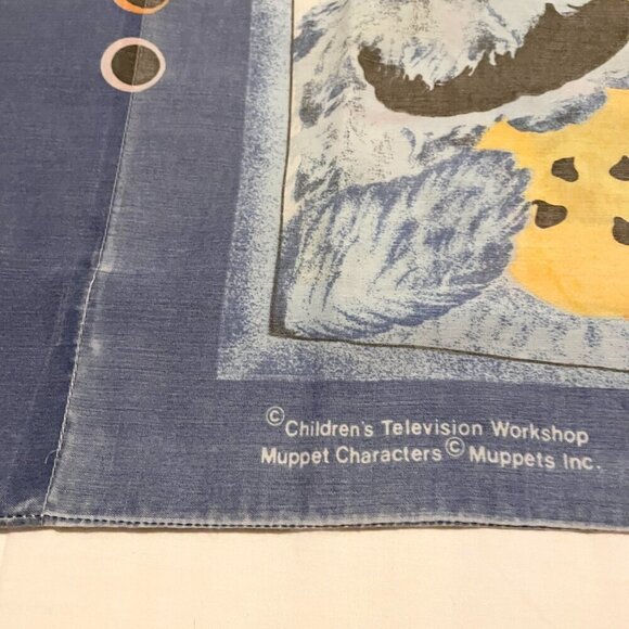 Vintage Sesame Street Muppets Pillowcase Big Bird Count Grover Miss Piggy - Picture 4 of 16